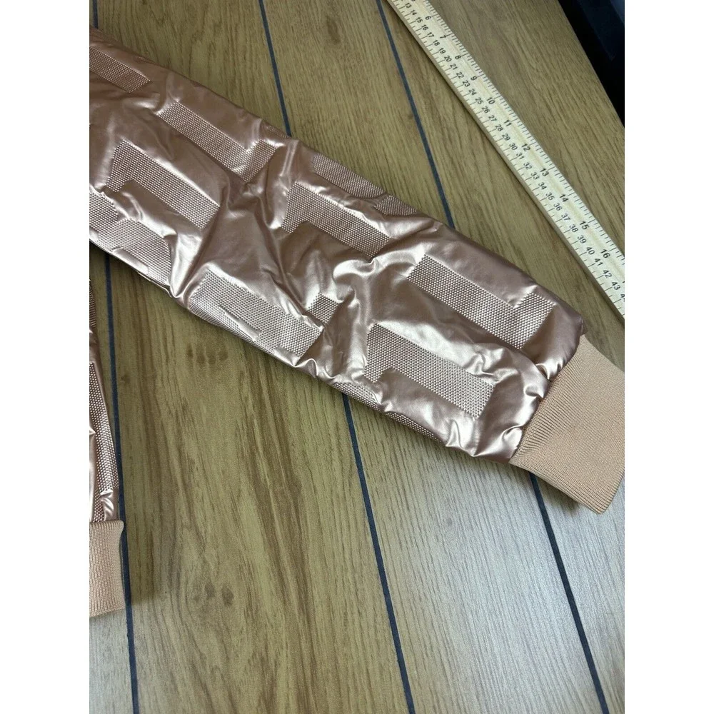 GUESS‎  Girl's puffy , Metallic Copper Size 14 LA 1981